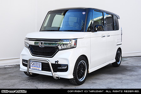 ホンダ N-BOX・N-BOX Custom（6BA-JF3・6BA-JF4・DBA-JF3・DBA-JF4｜ターボ車・NA（ノンターボ）車｜2WD・4WD）用パイプバンパー