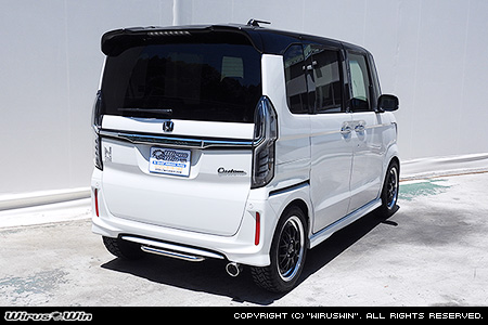 ホンダ N-BOX Custom（6BA-JF3・6BA-JF4・DBA-JF3・DBA-JF4｜ターボ車・NA（ノンターボ）車｜2WD・4WD）用リアガードバー
