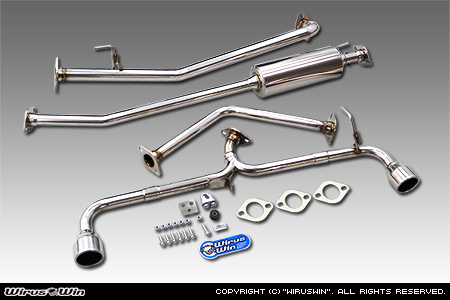 ホンダ N-ONE（DBA-JG1｜ターボ車｜2WD）用デュアルツインマフラー