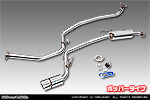ホンダ N-VAN（HBD-JJ1・5BD-JJ1｜ターボ車｜2WD）用 コンパクトマフラー ポッパータイプ