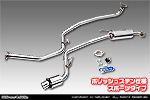 ホンダ N-VAN（HBD-JJ1・5BD-JJ1｜ターボ車｜2WD）用 D−プライムマフラー ポリッシュステン仕様 スポーツタイプ