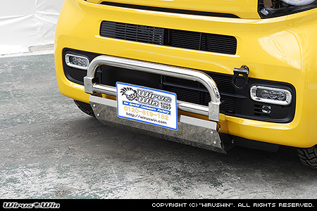 ホンダ N-VAN（HBD-JJ1・HBD-JJ2・5BD-JJ1・5BD-JJ2｜ターボ車・NA（ノンターボ）車｜2WD・4WD）用グリルバンパー