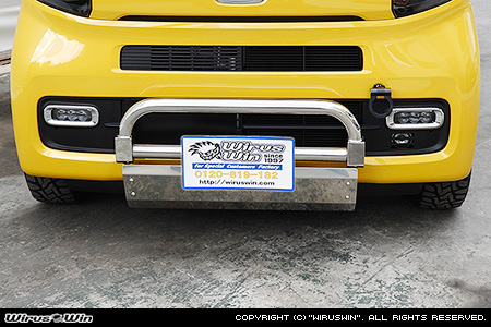 ホンダ N-VAN（HBD-JJ1・HBD-JJ2・5BD-JJ1・5BD-JJ2｜ターボ車・NA（ノンターボ）車｜2WD・4WD）用グリルバンパー