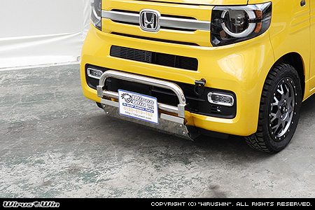 ホンダ N-VAN(HBD-JJ1・HBD-JJ2・5BD-JJ1・5BD-JJ2|ターボ車・NA(ノンターボ)車|2WD・4WD)用グリルバンパー