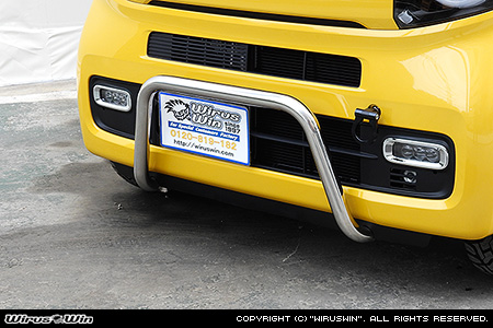 ホンダ N-VAN（HBD-JJ1・HBD-JJ2・5BD-JJ1・5BD-JJ2｜ターボ車・NA（ノンターボ）車｜2WD・4WD）用パイプバンパー