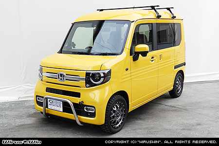 ホンダ N-VAN(HBD-JJ1・HBD-JJ2・5BD-JJ1・5BD-JJ2|ターボ車・NA(ノンターボ)車|2WD・4WD)用パイプバンパー