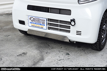 ホンダ N-VAN（HBD-JJ1・HBD-JJ2・5BD-JJ1・5BD-JJ2｜ターボ車・NA（ノンターボ）車｜2WD・4WD）用スキッドガード