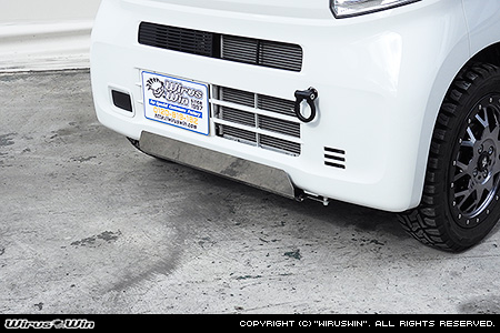 ホンダ N-VAN（HBD-JJ1・HBD-JJ2・5BD-JJ1・5BD-JJ2｜ターボ車・NA（ノンターボ）車｜2WD・4WD）用スキッドガード
