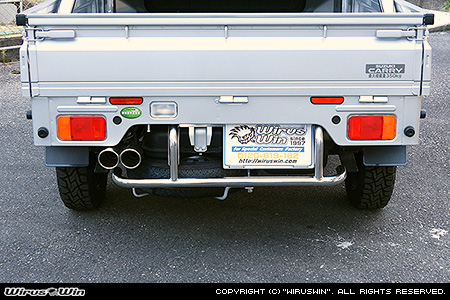 ニッサン NT100クリッパー（3BD-DR16T｜2WD・4WD）用リアガードバー