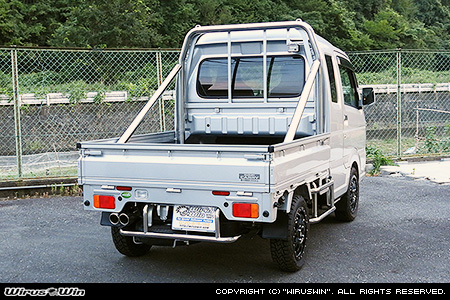 ニッサン NT100クリッパー（3BD-DR16T｜2WD・4WD）用リアガードバー