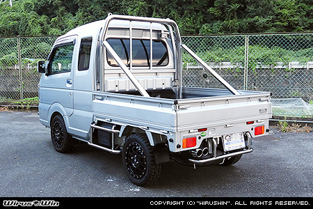 ニッサン NT100クリッパー（3BD-DR16T｜2WD・4WD）用リアガードバー