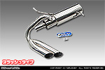 ニッサン NT100クリッパー（EBD-DR16T｜2WD・4WD）用 サイドマフラー スラッシュタイプ