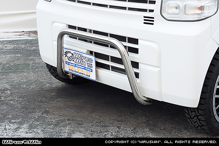 ニッサン NV100クリッパー（5BD-DR17V・3BD-DR17V・EBD-DR17V・HBD-DR17V｜ターボ車・NA（ノンターボ）車｜AT車・MT車｜2WD・4WD）用パイプバンパー