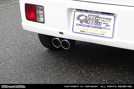 ニッサン NV100クリッパー（5BD-DR17V・3BD-DR17V｜NA（ノンターボ）車｜AT車・MT車｜2WD・4WD｜後期モデル）用ツインマフラー