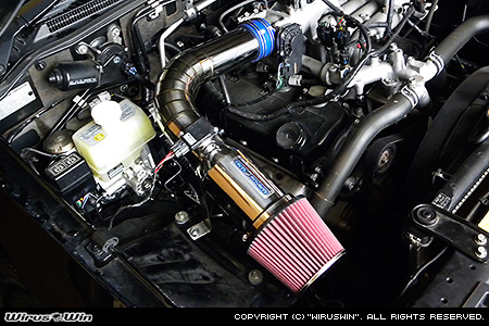 ミツビシ パジェロ（DBA-V93W・CBA-V93W｜3Lガソリン車）用大型チャンバー型パワーエアクリーナーKit