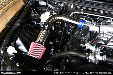ミツビシ パジェロ（DBA-V93W・CBA-V93W｜3Lガソリン車）用大型チャンバー型パワーエアクリーナーKit