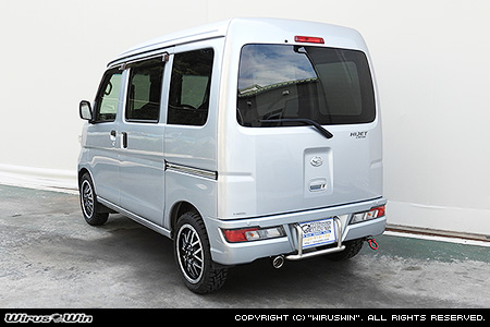 トヨタ ピクシス バン（3BD-S321M・3BD-S331M・EBD-S321M・EBD-S331M｜ターボ車・NA（ノンターボ）車｜2WD・4WD）用リアガードバー