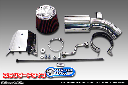 スバル サンバー トラック（EBD-S500J・EBD-S510J｜2WD・4WD）用大型チャンバー型パワーエアクリーナーKit