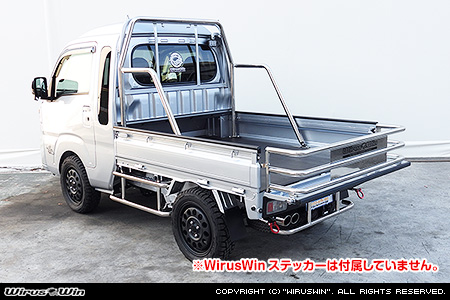 スバル サンバー トラック（EBD-S500J・EBD-S510J｜2WD・4WD）用荷台延長ゲートKit【38Φ仕様】