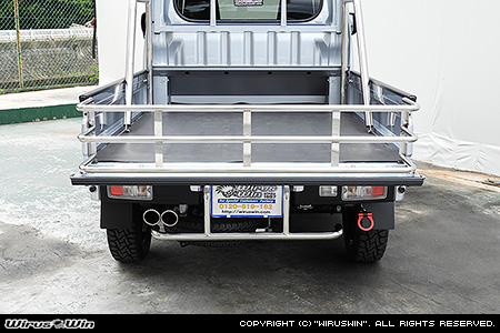スバル サンバー トラック（EBD-S500J・EBD-S510J｜2WD・4WD）用荷台延長ゲートKit