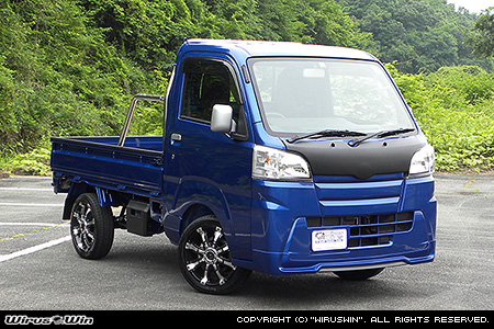 スバル サンバー トラック（3BD-S500J・3BD-S510J｜2WD・4WD｜3BD-500系 前期モデル）用フロントスポイラー