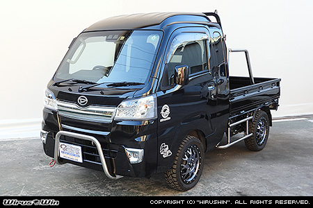 スバル サンバー トラック（3BD-S500J・3BD-S510J｜2WD・4WD｜3BD-500系 前期モデル）用パイプバンパー