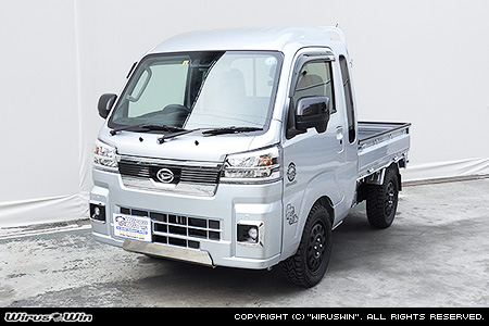 スバル サンバー トラック（3BD-S500J・3BD-S510J｜2WD・4WD｜3BD-500系 後期モデル）用スキッドガード