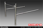 スバル サンバー トラック（グランドキャブ｜3BD-S500J・3BD-S510J｜2WD・4WD｜3BD-500系 後期モデル）用 現場向け鳥居 ロングタイプ 1段