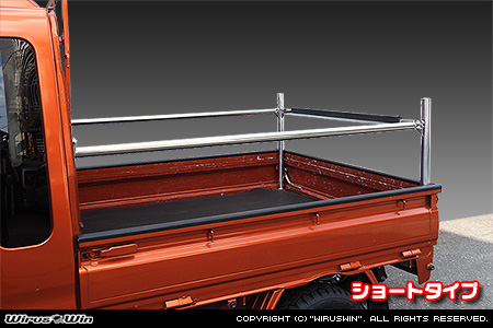 スバル サンバー トラック（グランドキャブ｜3BD-S500J・3BD-S510J｜2WD・4WD｜3BD-500系 前期モデル）用 現場向け鳥居 ショートタイプ