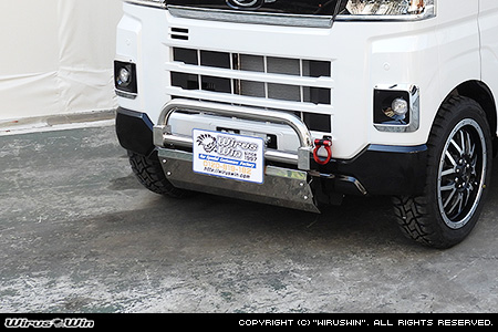 スバル サンバー バン（3BD-S700B・5BD-S700B・3BD-S710B・5BD-S710B｜ターボ車・NA（ノンターボ）車｜2WD・4WD）用グリルバンパー