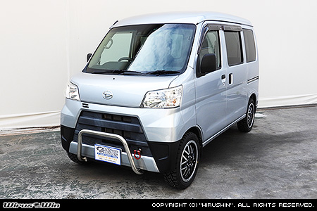 スバル サンバー バン・サンバー バン オープンデッキ（3BD-S321B・3BD-S331B・5BD-S321B・5BD-S331B・EBD-S321B・EBD-S331B・HBD-S321B・HBD-S331B・3BD-S321Q・3BD-S331Q・EBD-S321Q・EBD-S331Q｜ターボ車・NA（ノンターボ）車｜2WD・4WD）用パイプバンパー