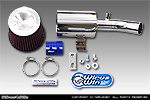 マツダ スクラム ワゴン（ABA-DG64W｜ターボ車｜AT車・MT車｜2WD・4WD）用 大型チャンバー型パワーエアクリーナーKit