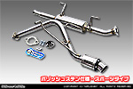マツダ スクラム ワゴン（ABA-DG64W｜NA（ノンターボ）車｜AT車・MT車｜2WD・4WD）用 D−プライムマフラー ポリッシュステン仕様 スポーツタイプ