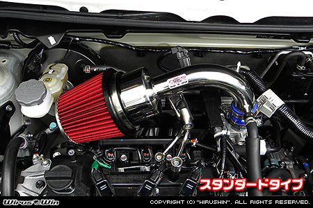スズキ スペーシア ベース（5BD-MK33V｜NA（ノンターボ）車｜2WD・4WD）用大型チャンバー型パワーエアクリーナーKit