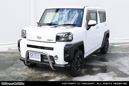 ダイハツ タフト(5BA-LA900S・5BA-LA910S・6BA-LA900S・6BA-LA910S|ターボ車・NA(ノンターボ)車|2WD・4WD)用パイプバンパー