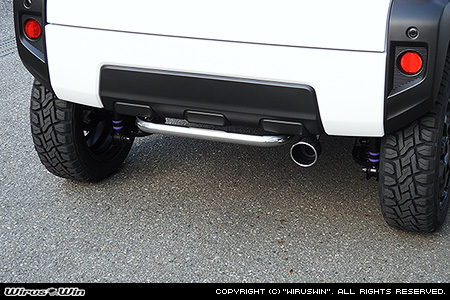 ダイハツ タフト（5BA-LA900S・5BA-LA910S・6BA-LA900S・6BA-LA910S｜ターボ車・NA（ノンターボ）車｜2WD・4WD）用リアガードバー