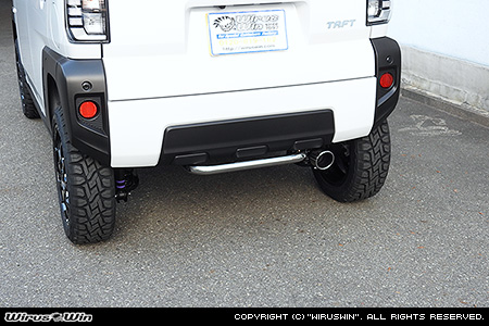 ダイハツ タフト（5BA-LA900S・5BA-LA910S・6BA-LA900S・6BA-LA910S｜ターボ車・NA（ノンターボ）車｜2WD・4WD）用リアガードバー