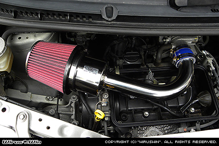 ダイハツ タント（CBA-L350S・ABA-L350S・ABA-L360S・UA-L350S・TA-L350S・TA-L360S・LA-L360S｜NA（ノンターボ）車｜2WD・4WD）用大型チャンバー型パワーエアクリーナーKit