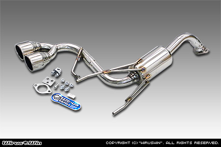 スズキ クロスビー（4AA-MN71S・DAA-MN71S｜2WD）用センターツインマフラー