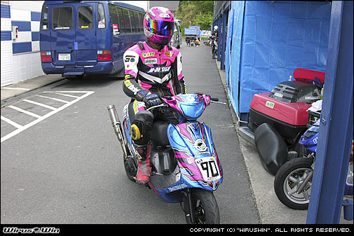 M-DESIGNオーナー堀川氏+アドレスV125
