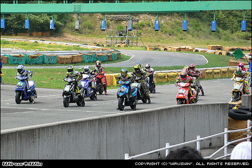 真夏のミニバイク全国大会！やればできる子！イケメンライダー長谷部選手！